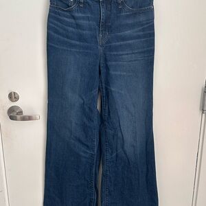 J. Crew Dark Blue Flare Jeans